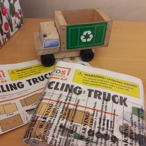 Home Depot Kids Workshop Kit RECYCLING TRUCK.